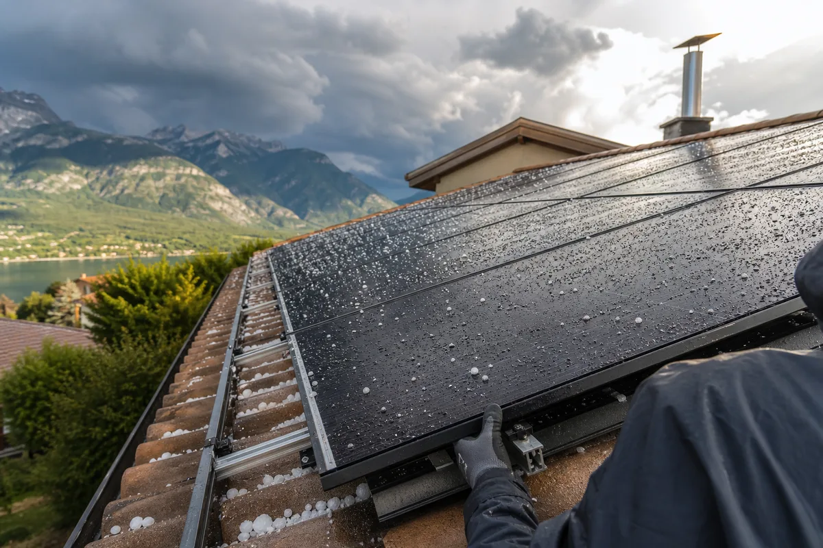 Grêle et orages à Chorges : protéger et assurer ses panneaux