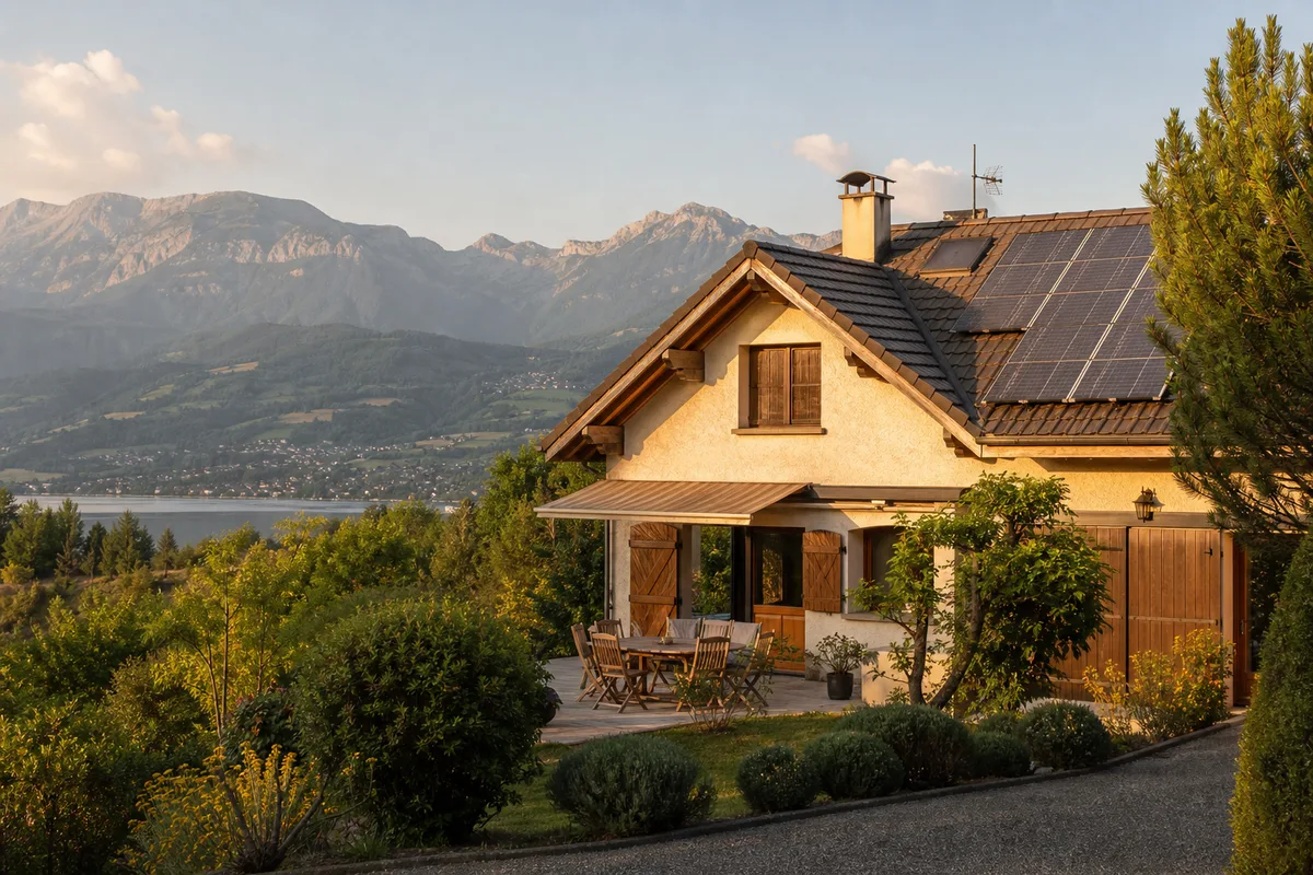 Résidence secondaire à Chorges : le solaire quand on n'est pas là
