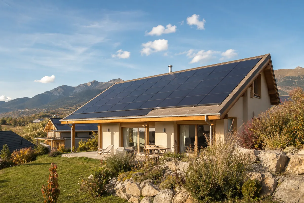 Installation photovoltaïque à La Bâtie-Neuve (05230)
